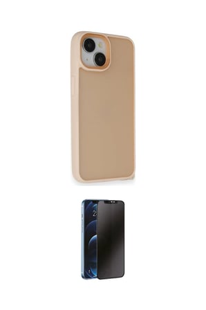 Apple Uyumlu iPhone  Kılıf Atlas Form İkili Koruma Seti