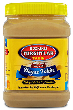 Beyaz Kepekli Tahin Özel Üretim 930g (Türkiye'de Tek)