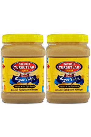 Beyaz Kepekli Tahin Özel Üretim 930g x2