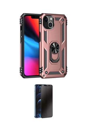 Apple Uyumlu iPhone  Kılıf Ahenk Klasik Koleksiyonu İkili Koruma Seti