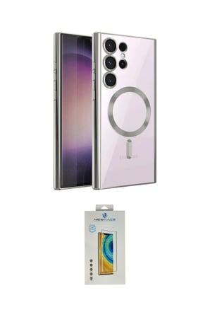 Samsung Uyumlu Galaxy S Ultra Kılıf Nova Işık Özel Seri İkili Koruma Seti