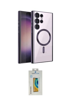 Samsung Uyumlu Galaxy S Ultra Kılıf Nova Işık Özel Seri İkili Koruma Seti