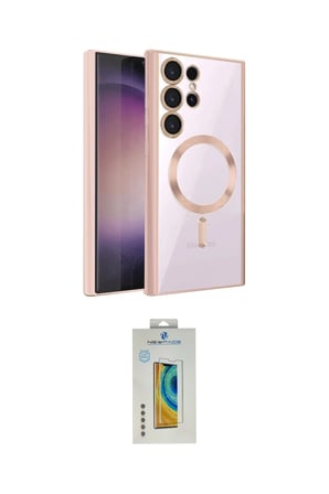 Samsung Uyumlu Galaxy S Ultra Kılıf Nova Işık Özel Seri İkili Koruma Seti