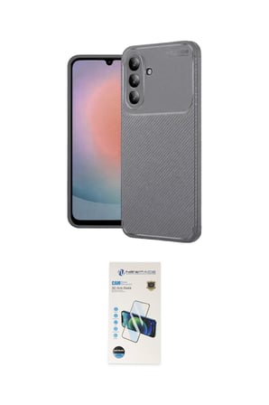 Samsung Uyumlu Galaxy S Plus Kılıf Eksen Form Prime İkili Koruma Seti