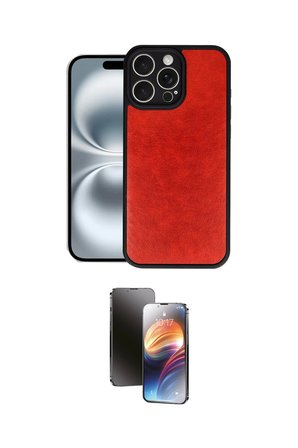 Apple Uyumlu iPhone  Pro Max Kılıf Kıvılcım Işık Serisi İkili Koruma Seti