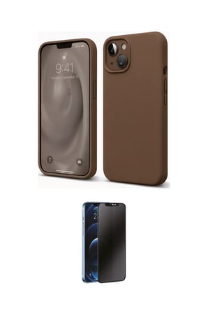 Apple Uyumlu iPhone  Kılıf Kozmos Yansıma Özel Seri İkili Koruma Seti