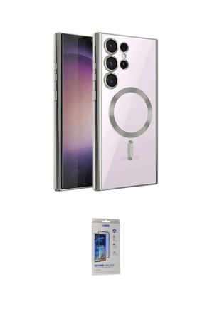 Samsung Uyumlu Galaxy S Ultra Kılıf Nova Işık Özel Seri İkili Koruma Seti