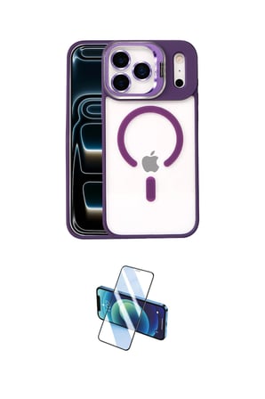 Apple Uyumlu iPhone  Pro Max Kılıf Yadigar Asil Koleksiyonu İkili Koruma Seti