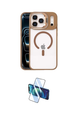 Apple Uyumlu iPhone  Pro Max Kılıf Yadigar Asil Koleksiyonu İkili Koruma Seti