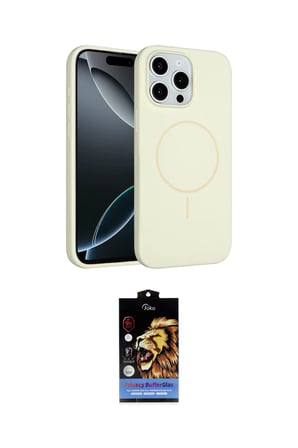 Apple Uyumlu iPhone  Pro Max Kılıf Yankı Form Serisi İkili Koruma Seti