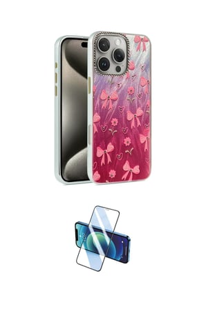 Apple Uyumlu iPhone  Pro Max Kılıf Zirve Modern Prime İkili Koruma Seti