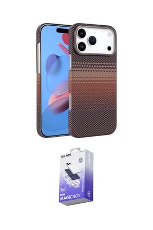 Apple Uyumlu iPhone  Pro Kılıf Doruk Serisi İkili Koruma Seti