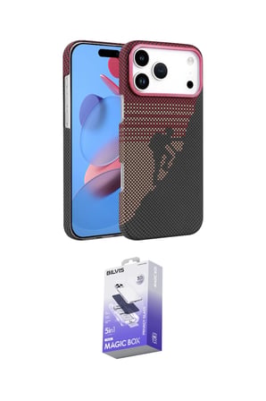 Apple Uyumlu iPhone  Pro Kılıf Doruk Serisi İkili Koruma Seti