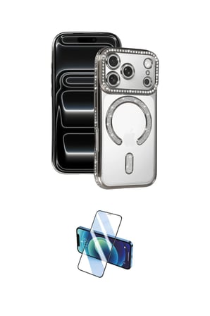 Apple Uyumlu iPhone  Pro Max Kılıf Zirve Doku Prime İkili Koruma Seti