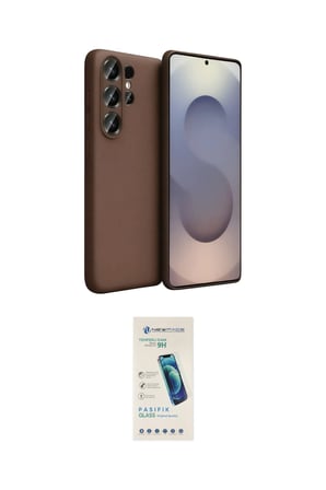 Samsung Uyumlu Galaxy S Ultra Kılıf Kozmos Yansıma Özel Seri İkili Koruma Seti