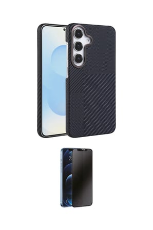 Samsung Uyumlu Galaxy A G Kılıf Doruk Serisi İkili Koruma Seti