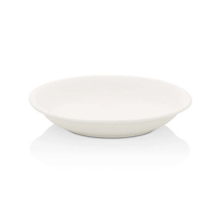 By Bone ZT-25-CK Zest 25 CM ÇUKUR TABAK-beyaz porselen 24 Adet