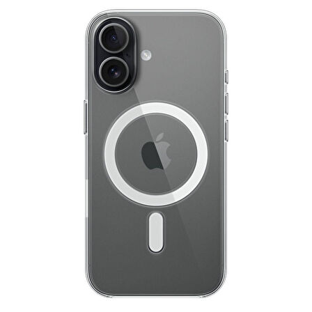 iPhone 17 Uyumlu Şeffaf MagSafe Koruyucu Kılıf