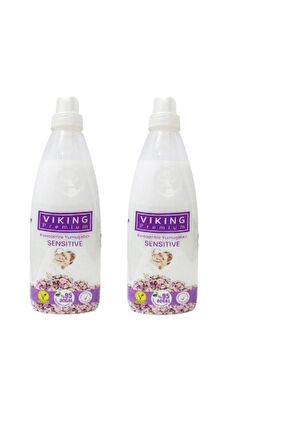 Viking Premium Konsantre Çamaşır Yumuşatıcı - Sensitive 1200 Ml 2 Adet