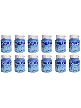 Vivident Xylit 45 Dakika Nane Aromalı Draje Sakız 67 Gr. X 12 Adet