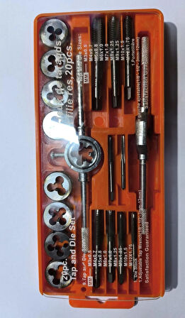 Kılavuz Pafta Takımı 20 Parça