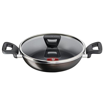 TEFAL Titanyum 2X XL Difüzyon Tabanlı Kapaklı Sahan - 24