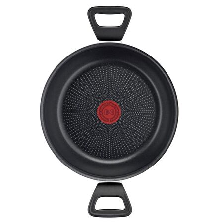 TEFAL Titanyum 2X XL Difüzyon Tabanlı Kapaklı Sahan - 24