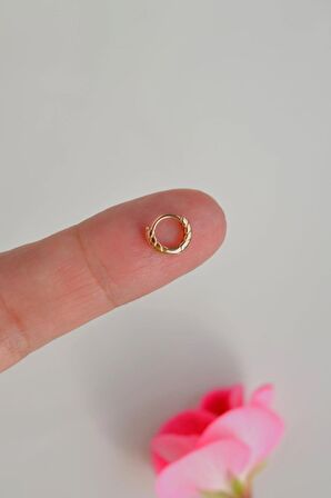 5 mm Mini Halka Piercing Forward Helix Tragus Piercing Daith Helix