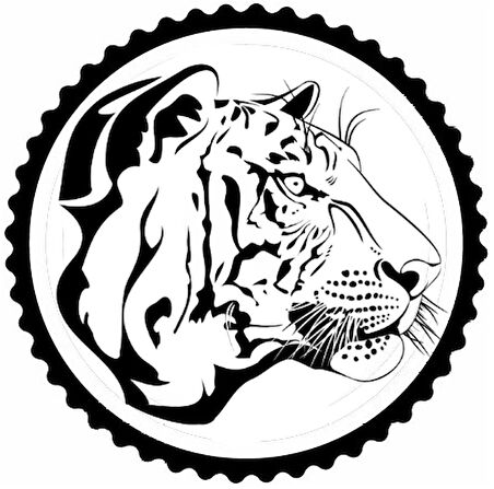 Kaplan Tasarım 4.Model Sticker 10 x 10 cm