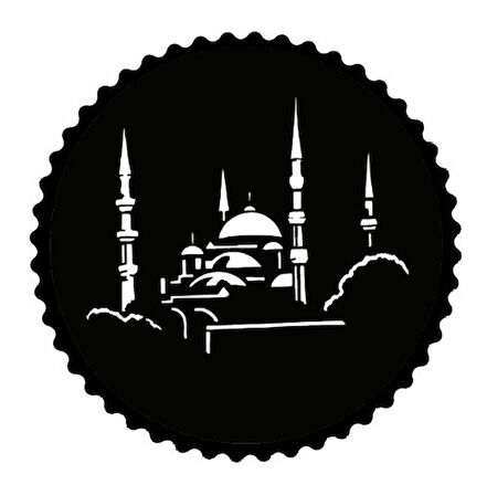 Cami Silueti 3.Model Sticker 30 x 30 cm