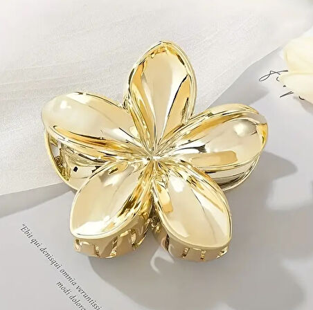 Altın Renk Lotus Toka 7 cm