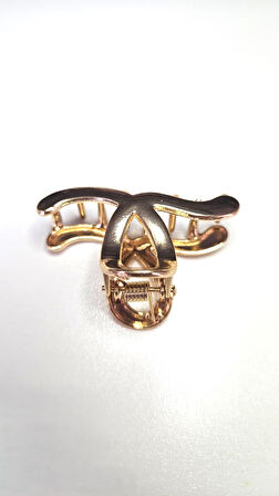 Altın Renk Metal Mandal Toka 4,5 cm Küçük Boy – Dayanıklı, Günlük ve Şık