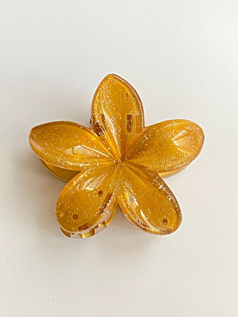 Simli Hardal Renk Lotus Toka 8 cm - Şık ve Dayanıklı