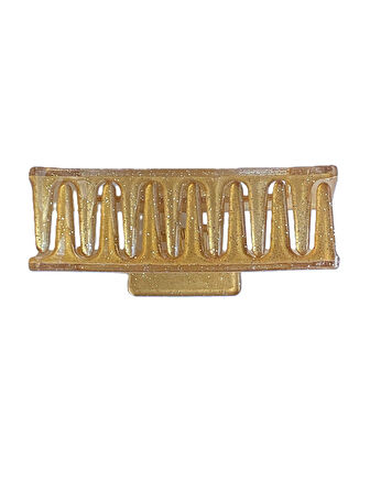 Simli Hardal Renk Mandal Toka 11 cm - Şık ve Dayanıklı
