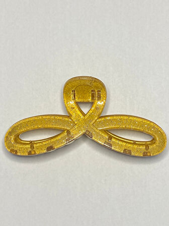 Simli Hardal Renk Kurdele Model Mandal Toka 11 cm - Şık ve Dayanıklı*y