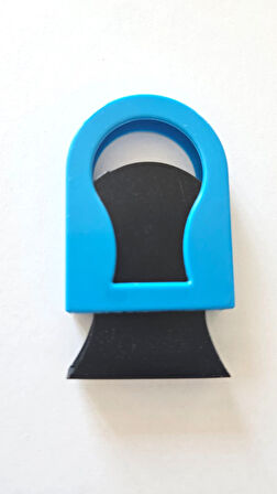  Mavi Saç Tebeşiri Uygulama Aparatı 4 cm – Pratik ve Temiz Kullanım İçin Klipsli Tutucu