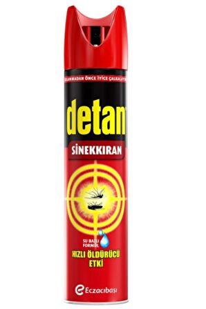 DETAN SİNEKKIRAN SU BAZLI AERESOL 275 ML