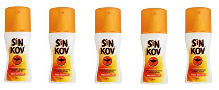 SİNKOV SİVRİSİNEK KOVUCU SPREY LOSYON 100 ML x 5 ADET