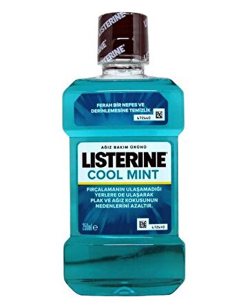 LİSTERİNE COOL MİNT NANELİ 250 ML