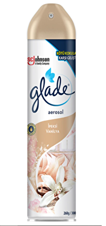 GLADE AEROSOL İPEKSİ VANİLYA 300 ML