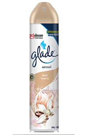 GLADE AEROSOL İPEKSİ VANİLYA 300 ML