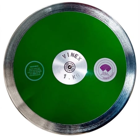 Premium Atış Antrenman Ürünü Bireysel DSC-1000 Iaaf Onaylı Disk 1 kg (DSG-P10)
