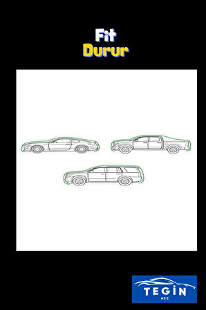 Honda Civic 2005 - 2011 Coupe Uyumlu SolarBlock Araba Brandası Örtüsü