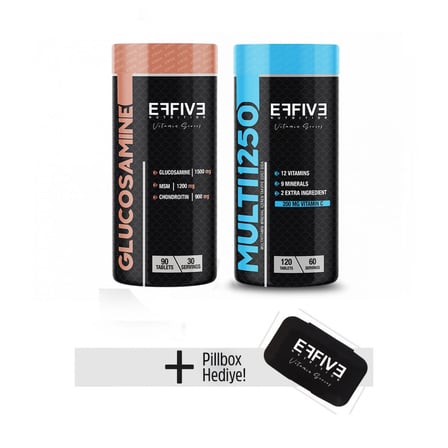 Effive MULTI1250 + Glukzamin Pillbox Hediyeli
