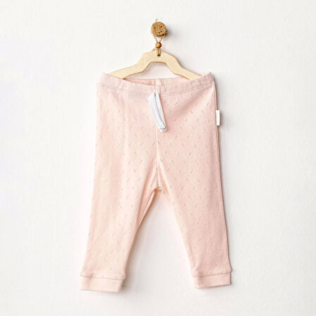 Andywawa Ac25556 Pants Jacquard Basic Pantolon Pink
