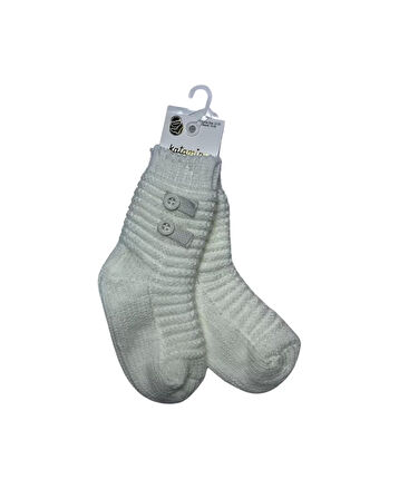 Katamino Büke Aks Kız Bebek Soket Çorap K45091 Asorti