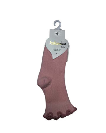 Katamino Marpink Kız Bebek Soket Çorap K46252 Asorti