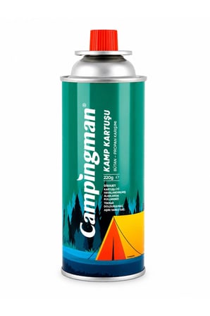 Campingman 24 Adet Kamp Ocağı Gaz Kartuş Kamp Gazı KTS- 220GR