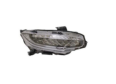 Honda Civic 2017 Sonrası Uyumlu Sağ Ön Far (Komple-LED)