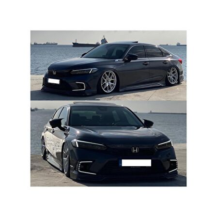 Honda Civic Fe Batman Yarasa Ayna Kapağı Piano Black 2022 Sonrası